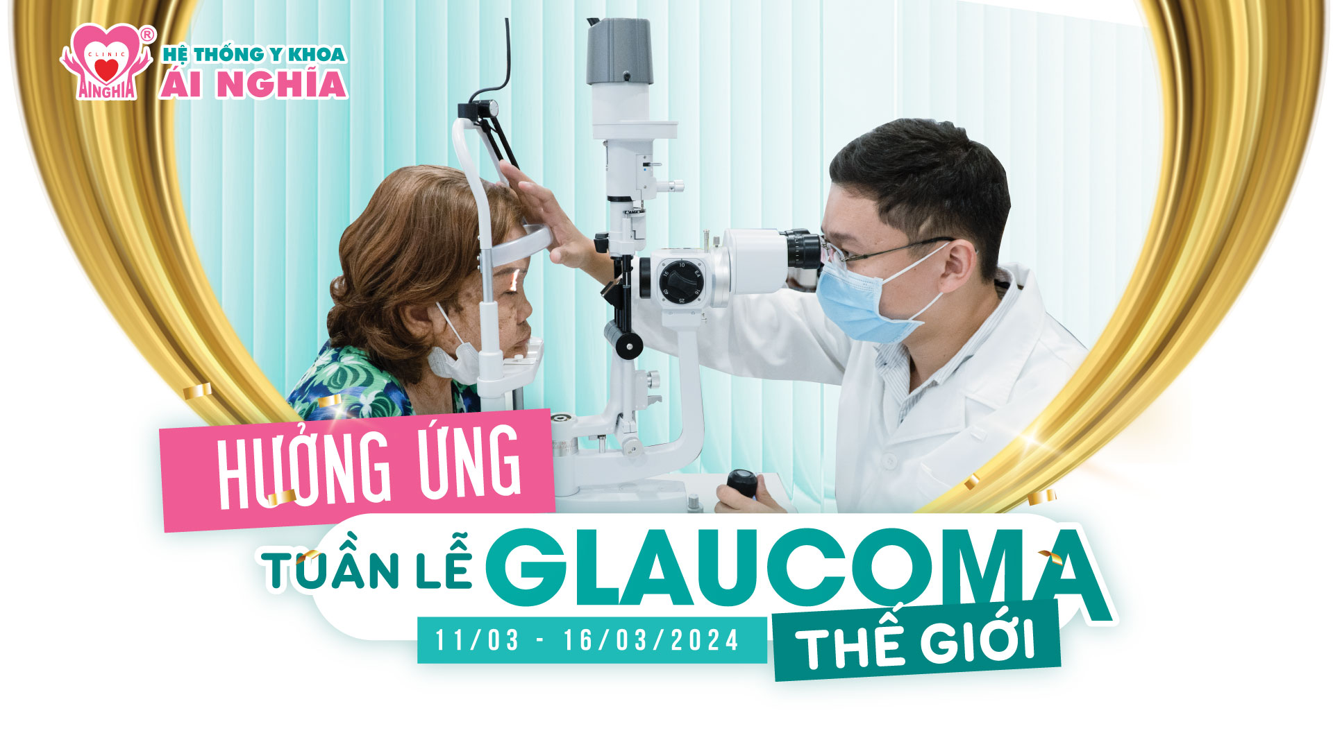 Hưởng ứng Tuần lễ Glaucoma (Glôcôm) Thế giới.
