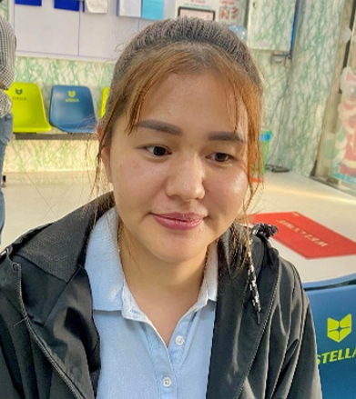 Chị Hoàng Thị Nhân