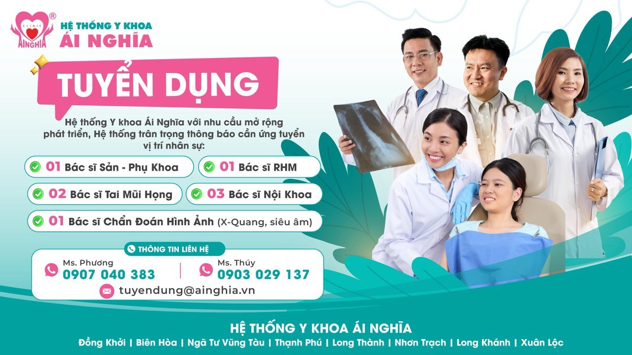 Thông báo tuyển dụng Tháng 04/2024