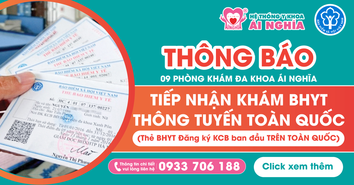 09 Phòng khám Đa khoa Ái Nghĩa chính thức khám BHYT thông tuyến toàn quốc