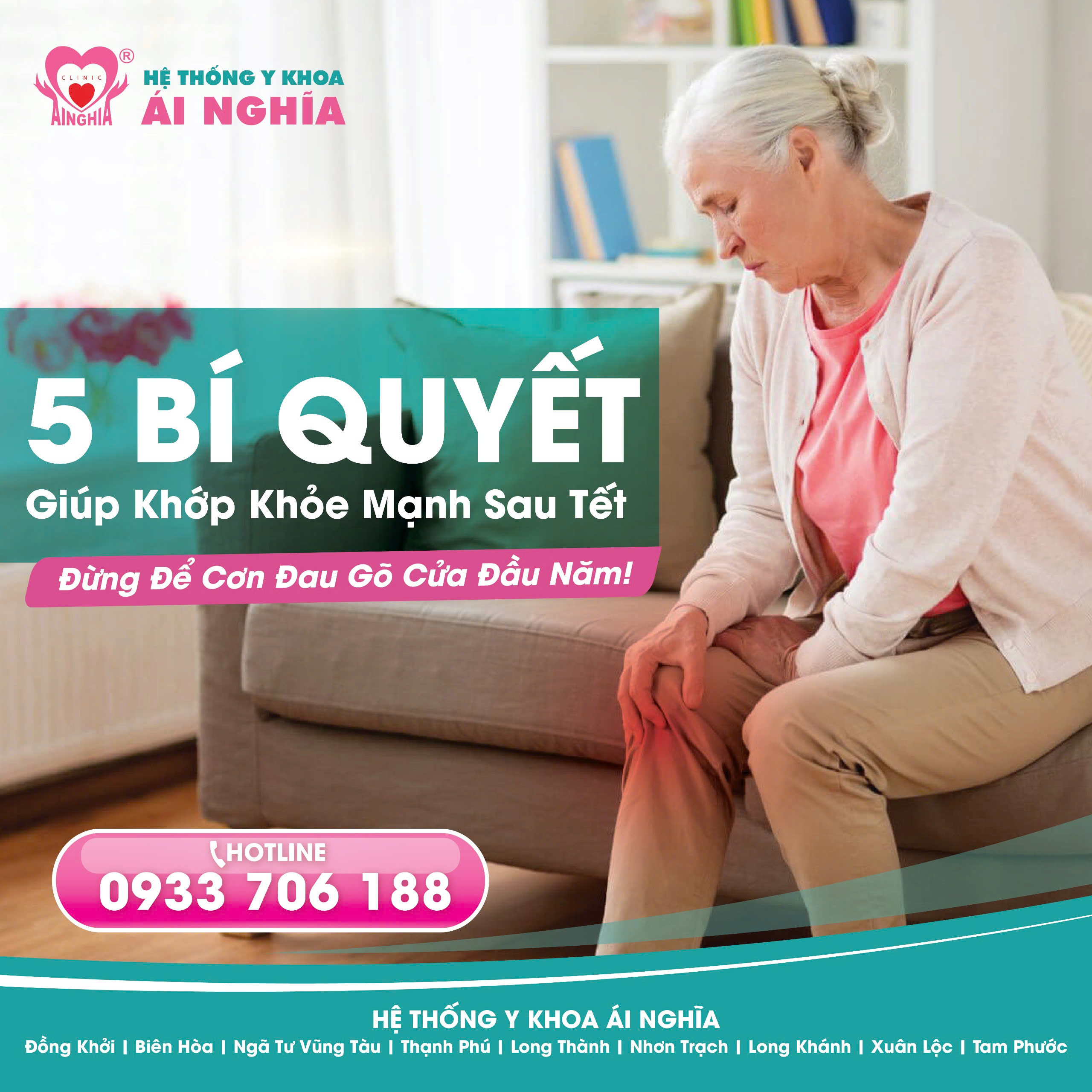 5 Bí Quyết Giúp Khớp Khỏe Mạnh Sau Tết – Đừng Để Cơn Đau Gõ Cửa Đầu Năm!
