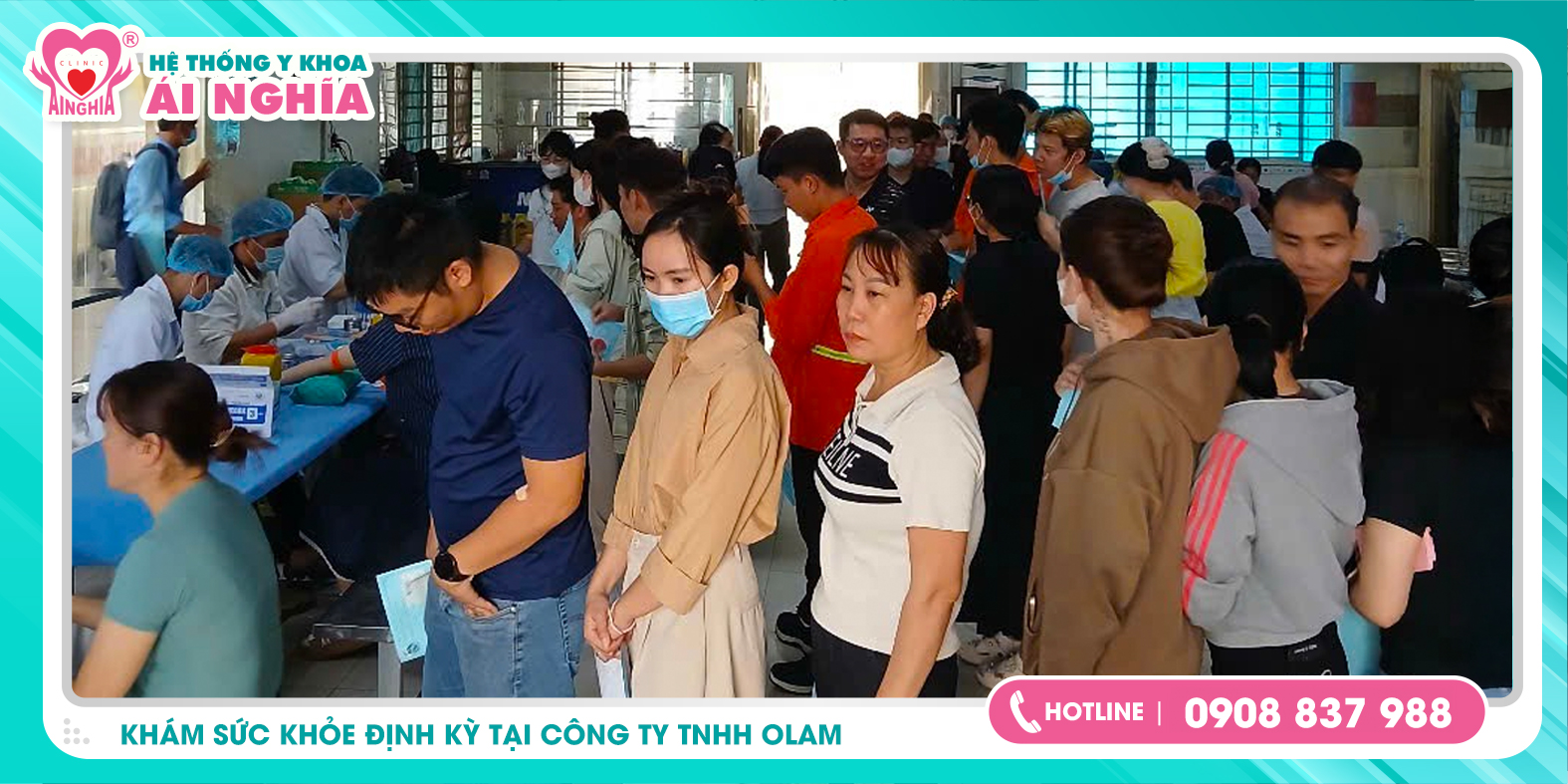Ái Nghĩa Đồng Hành Cùng Công Ty Olam – Khám Sức Khỏe Định Kỳ Cho Gần 1000 CBNV