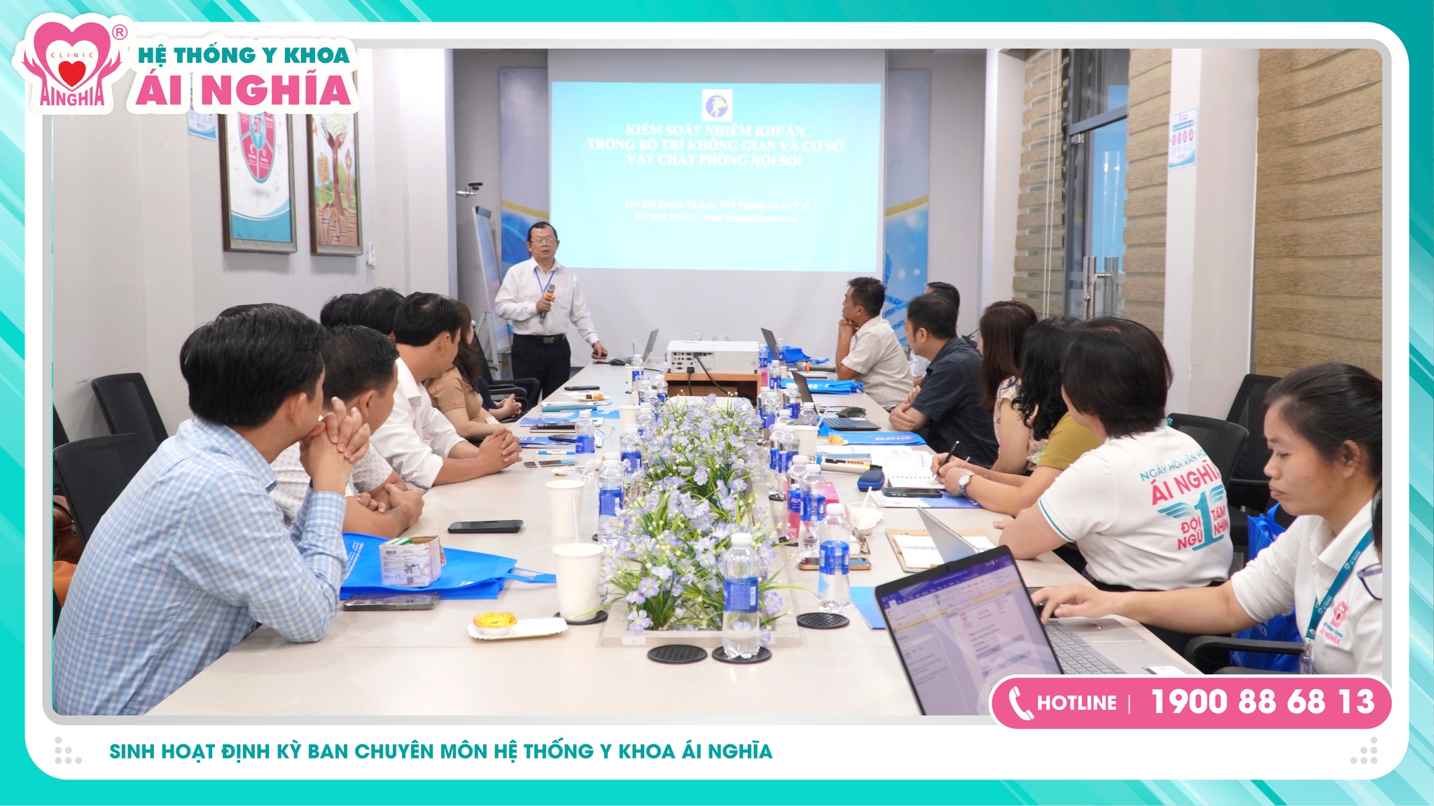 Sinh hoạt định kỳ ban chuyên môn – Hệ thống Y khoa Ái Nghĩa