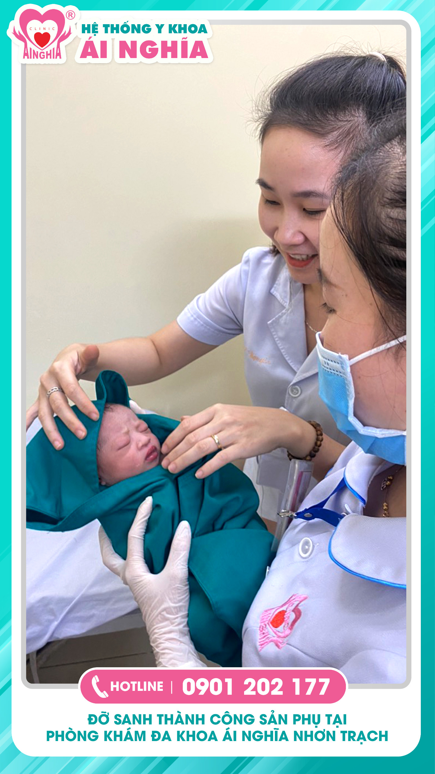 Bất ngờ đón Thiên thần nhỏ tại Ái Nghĩa Nhơn Trạch