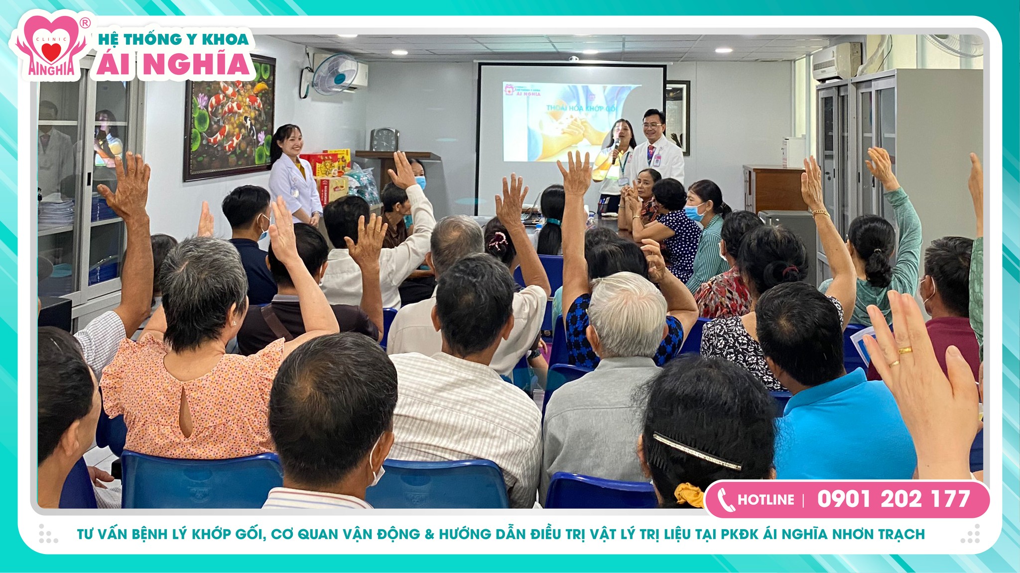 Hội thảo chuyên đề "Tư vấn bệnh lý khớp gối, Cơ quan vận động & Hướng dẫn điều trị tập Vật lý trị liệu"