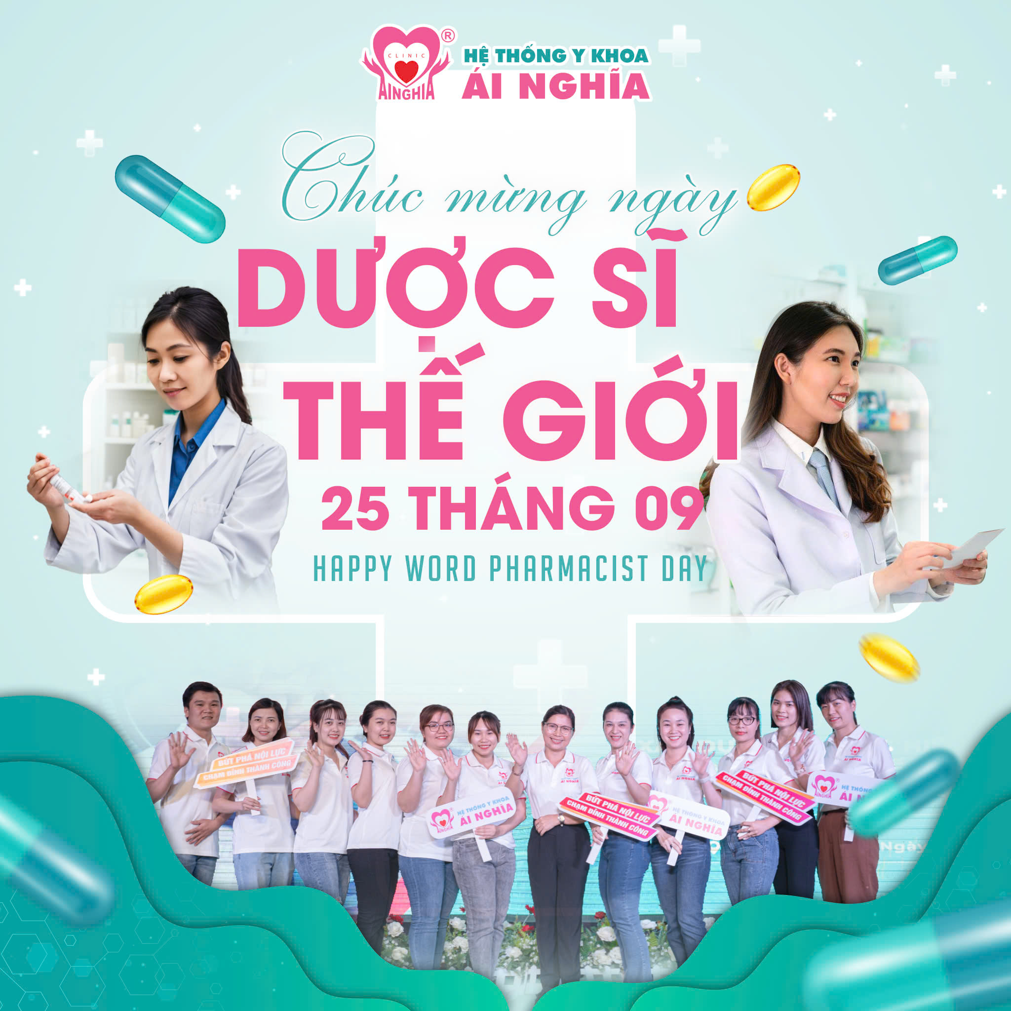 Chúc mừng Ngày dược Thế giới 25/09
