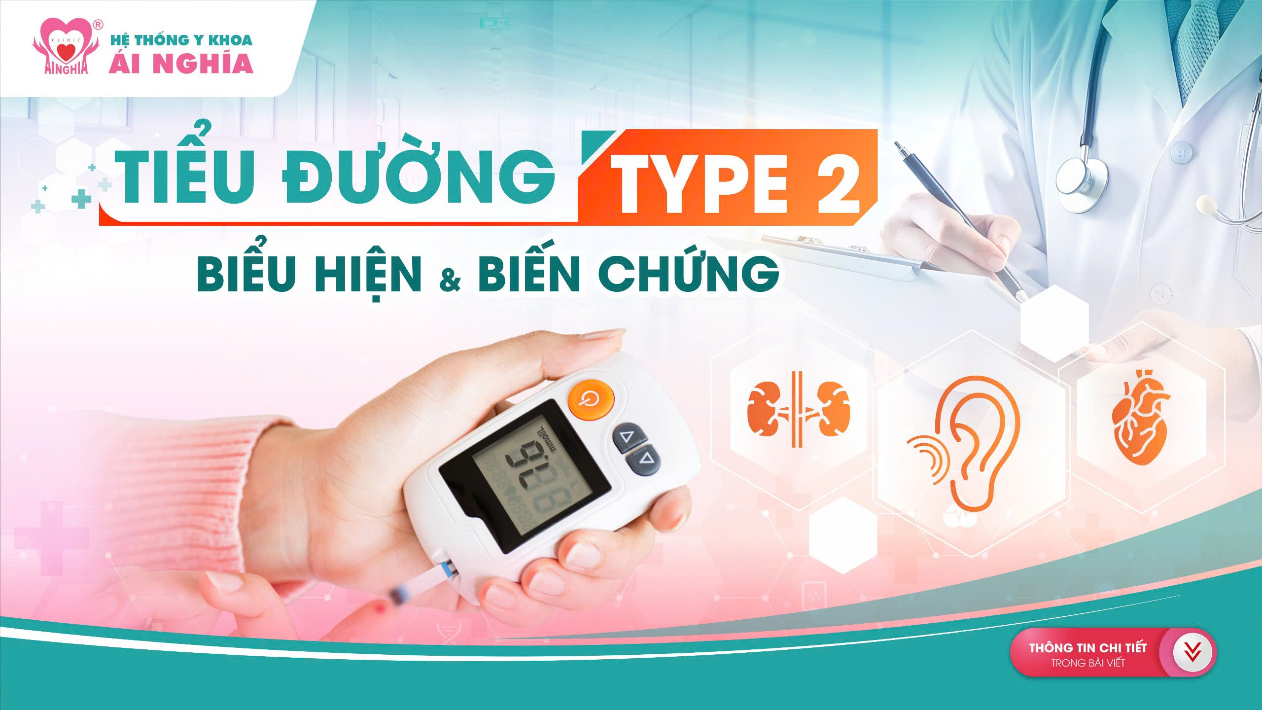 Tiểu đường type 2: bệnh tiến triển âm thầm nhưng gây nhiều biến chứng.