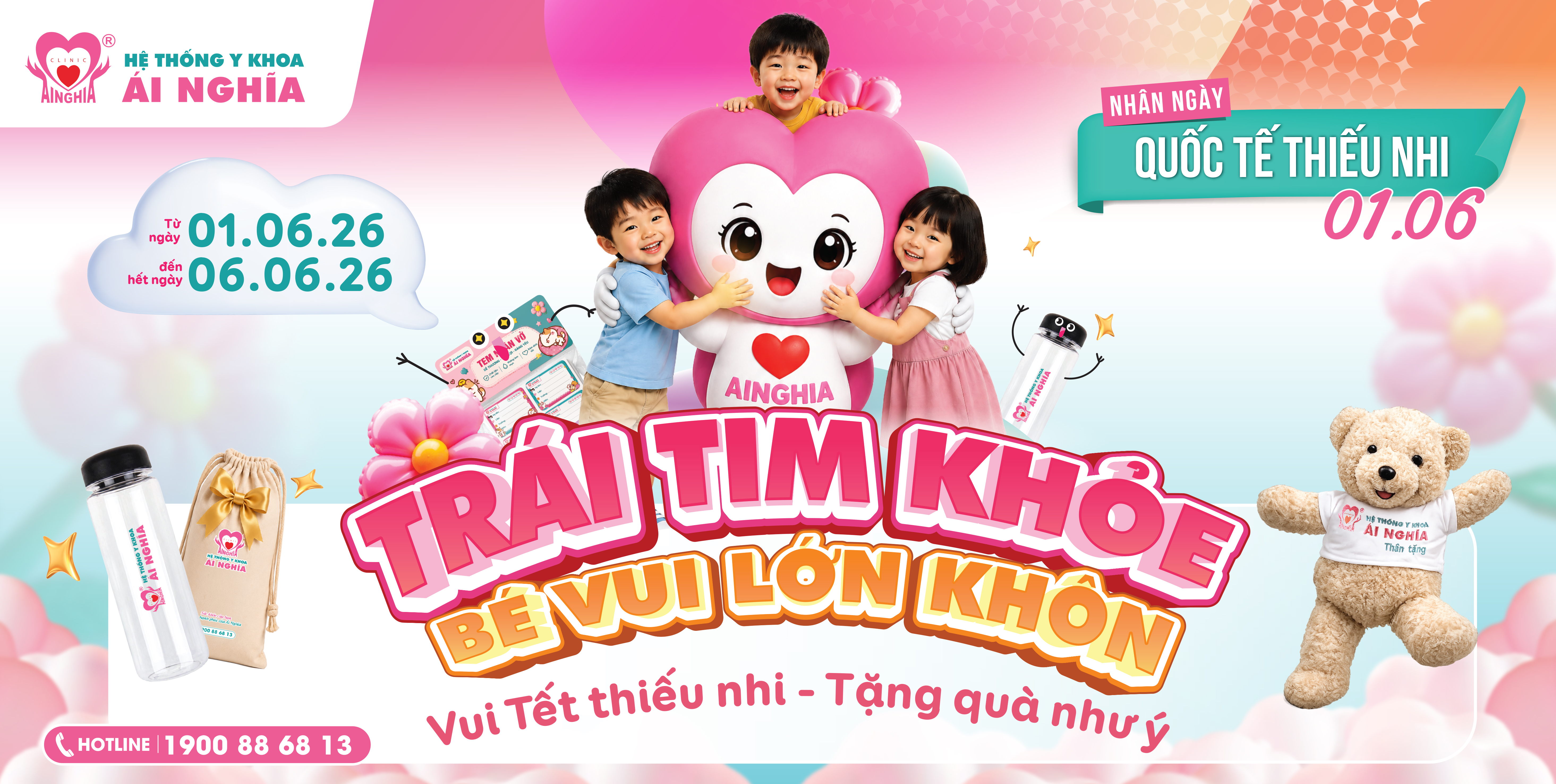 Chương trình "Trái tim khỏa - bé vui lớn khôn"