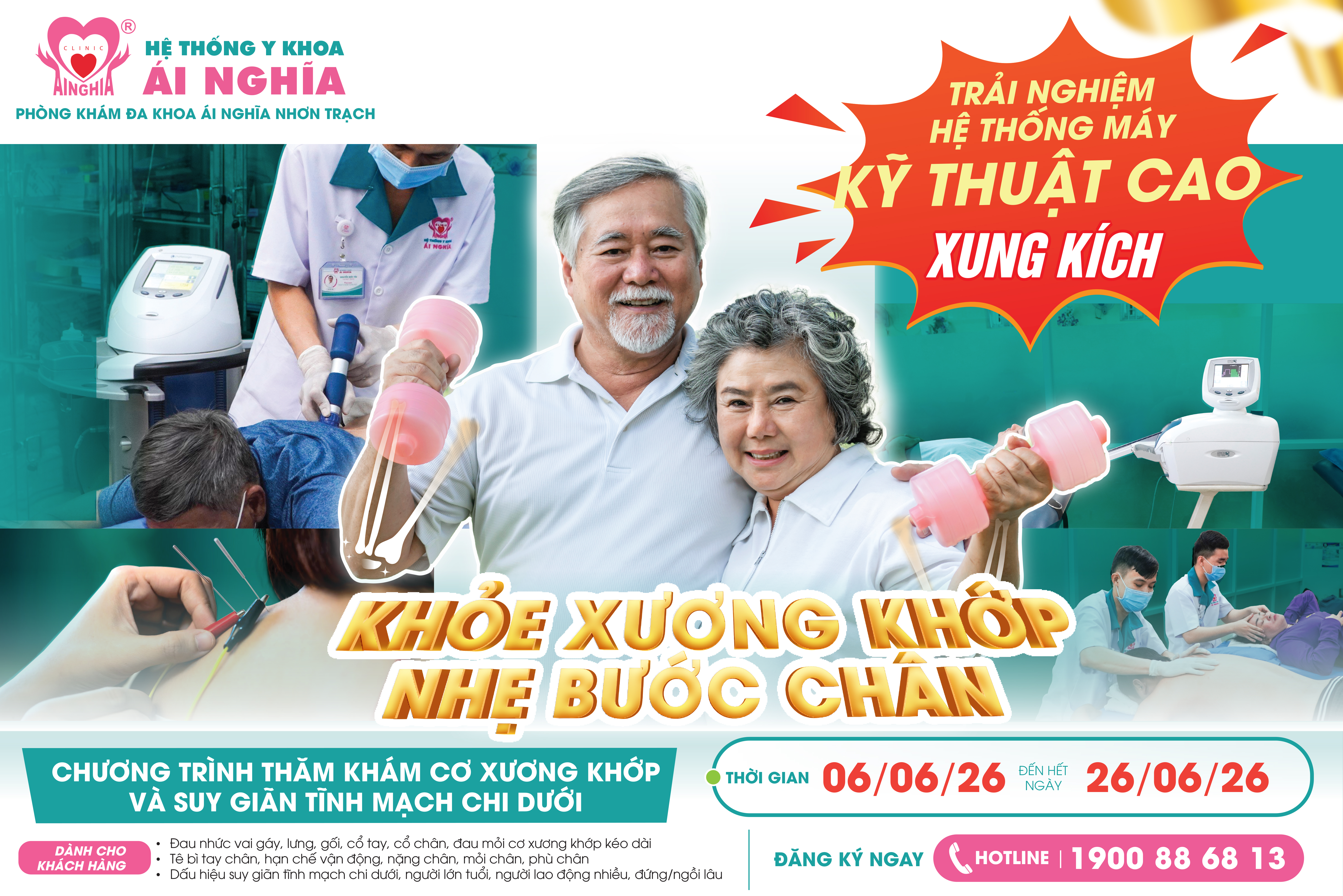 Ái Nghĩa Nhơn Trạch: Khỏe xương khớp - Nhẹ bước chân